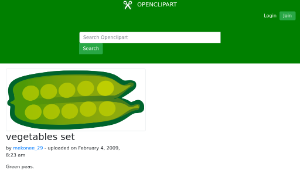 openclipart圖庫：vegetables set縮圖