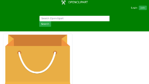 openclipart圖庫：Buy bag-資源代表圖