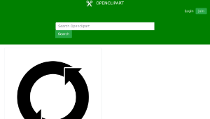 openclipart圖庫：Refresh/Reload Icon-資源代表圖
