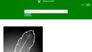 openclipart圖庫：feather縮圖