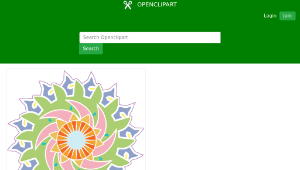 openclipart圖庫：Abstract 024 - No Borders-資源代表圖