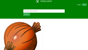 openclipart圖庫：onion - coloured縮圖