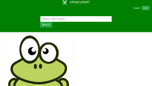 openclipart圖庫：Grenouille縮圖