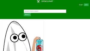 openclipart圖庫：ghost-trick-or-treater縮圖