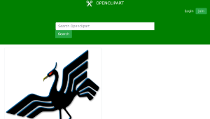 openclipart圖庫：Bird Emblem 2-資源代表圖