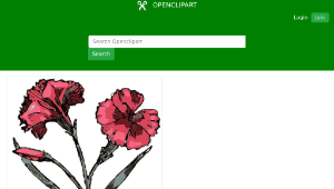 openclipart圖庫：carnation-資源代表圖