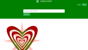 openclipart圖庫：hearts/corazones -資源代表圖
