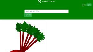 openclipart圖庫：Beet (extra shadows)縮圖