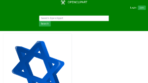 openclipart圖庫：Hanukkah Icon縮圖