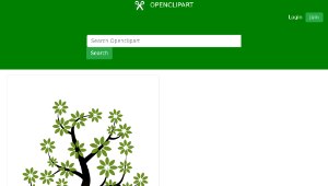 openclipart圖庫：A simple tree #1縮圖
