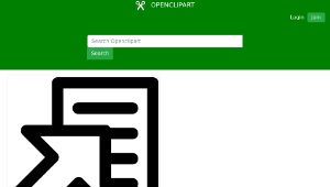 openclipart圖庫：External link icon-資源代表圖