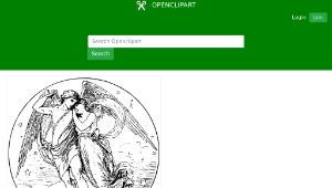 openclipart圖庫：Eros and Psyche-資源代表圖