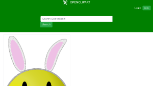 openclipart圖庫：Easter Smiley-資源代表圖
