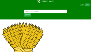 openclipart圖庫：Wheat sheaf縮圖