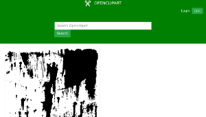 openclipart圖庫：Paint smear-資源代表圖