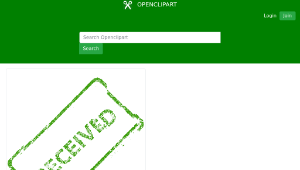 openclipart圖庫：Received Business Stamp 2縮圖