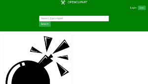 openclipart圖庫：Bomb-資源代表圖