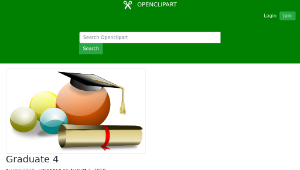 openclipart圖庫：Graduate 4縮圖