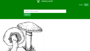 openclipart圖庫：Mushrooms-資源代表圖