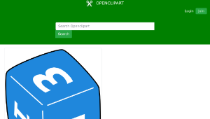 openclipart圖庫：dice-資源代表圖