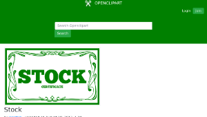 openclipart圖庫：Stock-資源代表圖