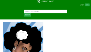 openclipart圖庫：Black-Woman