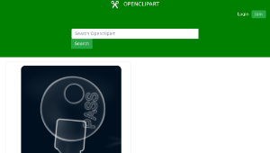 openclipart圖庫：X-ray Key縮圖