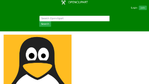 openclipart圖庫：Linux Avatar縮圖