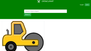 openclipart圖庫：steamroller縮圖