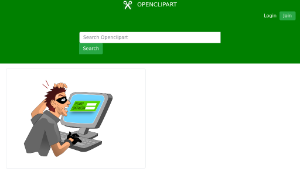 openclipart圖庫：Cracker縮圖