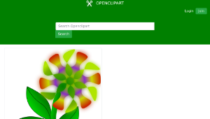 openclipart圖庫：Strange Flower-資源代表圖