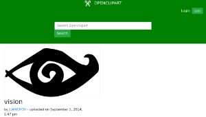 openclipart圖庫：vision縮圖