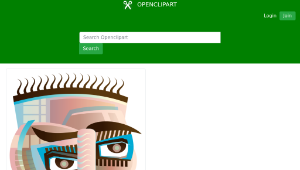 openclipart圖庫：Abstract Face-資源代表圖