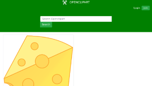 openclipart圖庫：Small Cheese-資源代表圖