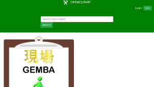 openclipart圖庫：Gemba Walk-資源代表圖