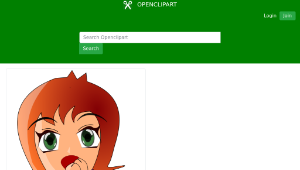 openclipart圖庫：happy chibi縮圖