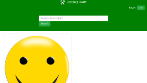 openclipart圖庫：Simple Yellow Smiley縮圖