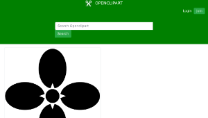 openclipart圖庫：Nasturtium縮圖