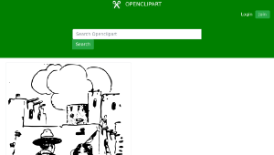 openclipart圖庫：Cowboy and Indian Woman縮圖