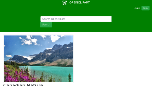 openclipart圖庫：Canadian Nature縮圖