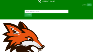 openclipart圖庫：Angry Fighting Fox - Remix-資源代表圖