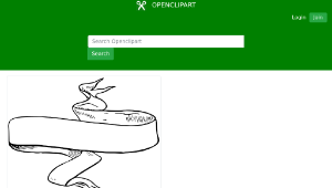 openclipart圖庫：Banner 4