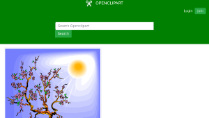 openclipart圖庫：Sakura 2縮圖