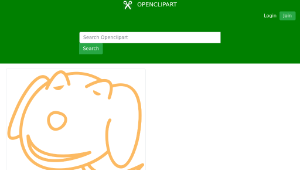 openclipart圖庫：dawg縮圖