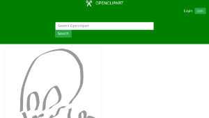 openclipart圖庫：Cranium縮圖