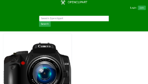 openclipart圖庫：DSLR Camera + Lens REMIX - HQ-資源代表圖