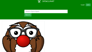 openclipart圖庫：Our first adaption of this cute owl.縮圖