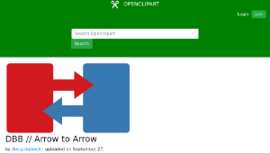 openclipart圖庫：DBB // Arrow to Arrow縮圖