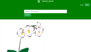 openclipart圖庫：Orchid-資源代表圖