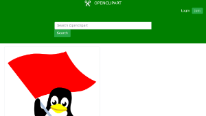 openclipart圖庫：commie tux-資源代表圖